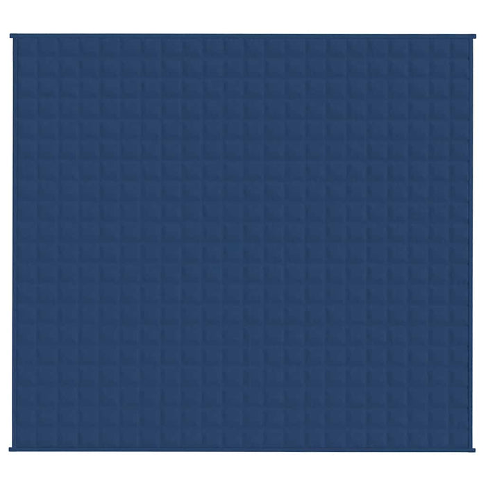 Coperta Ponderata Blu 200x225 cm 9 kg Tessuto 350798