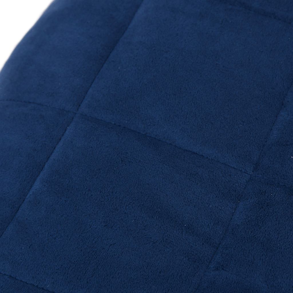 Coperta Ponderata Blu 220x235 cm 15 kg Tessuto 350801