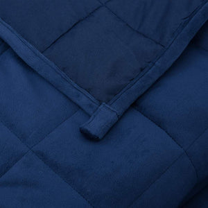 Coperta Ponderata Blu 220x235 cm 15 kg Tessuto 350801