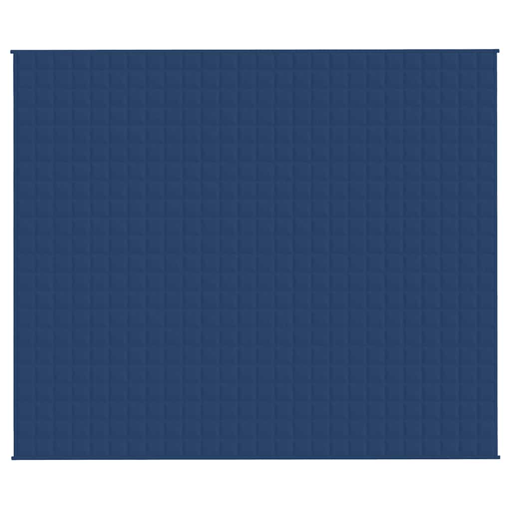 Coperta Ponderata Blu 220x260 cm 11 kg Tessuto 350802