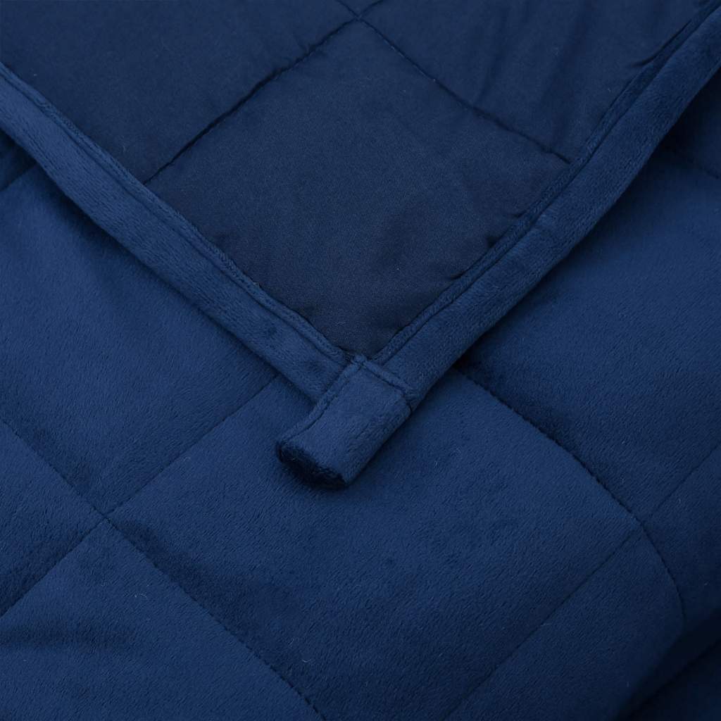 Coperta Ponderata Blu 220x260 cm 11 kg Tessuto 350802