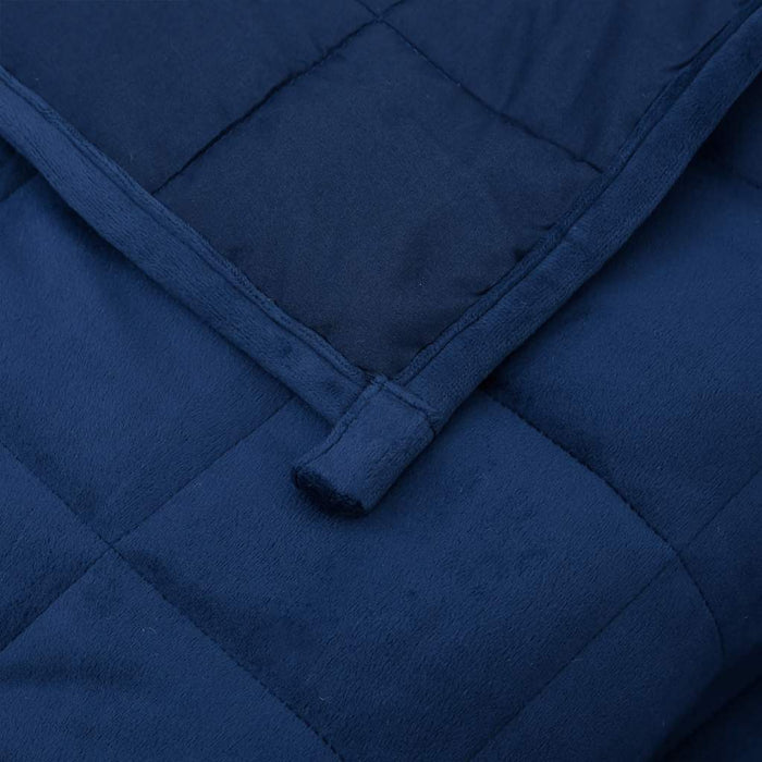 Coperta Ponderata Blu 220x260 cm 11 kg Tessuto 350802