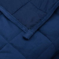 Coperta Ponderata Blu 235x290 cm 15 kg Tessuto 350805