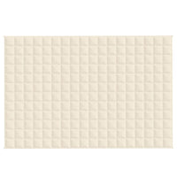 Coperta Ponderata Crema Chiaro 120x180 cm 5 kg Tessuto 350806