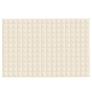 Coperta Ponderata Crema Chiaro 120x180 cm 5 kg Tessuto 350806