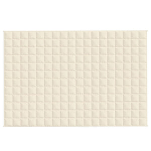 Coperta Ponderata Crema Chiaro 120x180 cm 9 kg Tessuto cod mxl 68415