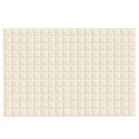 Coperta Ponderata Crema Chiaro 120x180 cm 9 kg Tessuto 350807