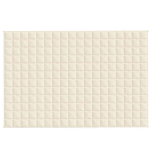 Coperta Ponderata Crema Chiaro 120x180 cm 9 kg Tessuto 350807