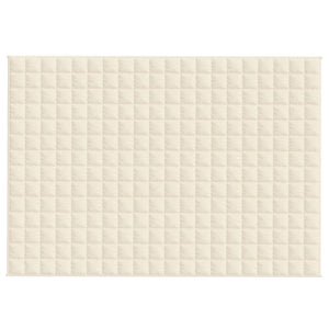 Coperta Ponderata Crema Chiaro 138x200 cm 10 kg Tessuto 350809