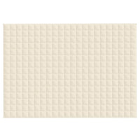 Coperta Ponderata Crema Chiaro 155x220 cm 7 kg Tessutocod mxl 127736