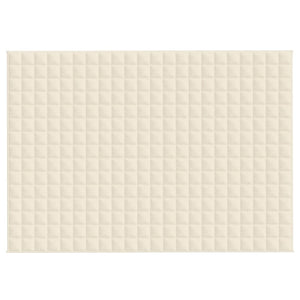 Coperta Ponderata Crema Chiaro 155x220 cm 7 kg Tessutocod mxl 127736