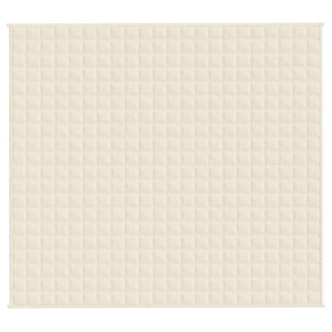 Coperta Ponderata Crema Chiaro 200x225 cm 13 kg Tessutocod mxl 103898