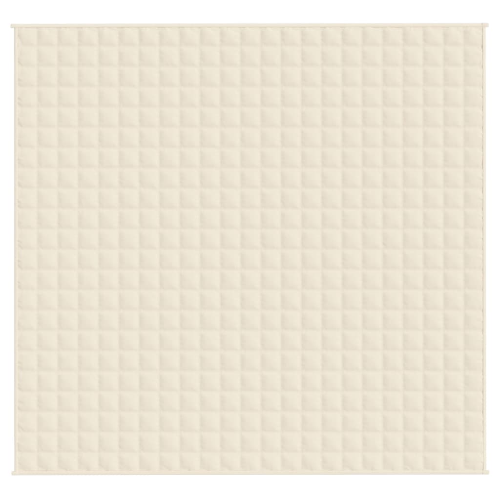 Coperta Ponderata Crema Chiaro 220x235 cm 15 kg Tessutocod mxl 127932