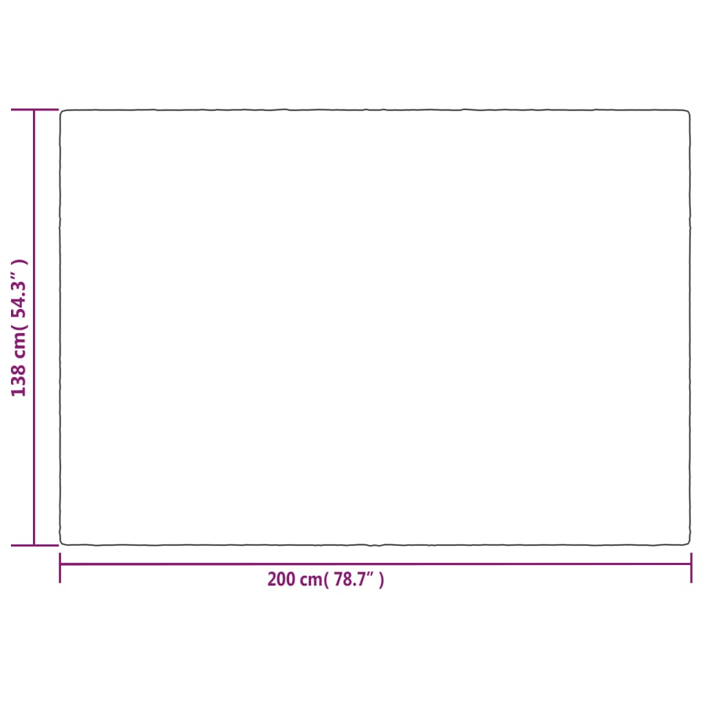 Coperta Ponderata con Copertura Grigia 138x200 cm 10 kg Tessuto 350827