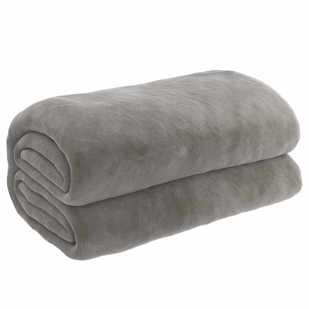 Coperta Ponderata con Copertura Grigio 200x225 cm 13 kg Tessuto 350835