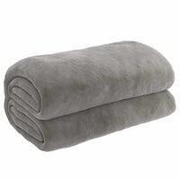 Coperta Ponderata con Copertura Grigio 200x225 cm 13 kg Tessuto 350835
