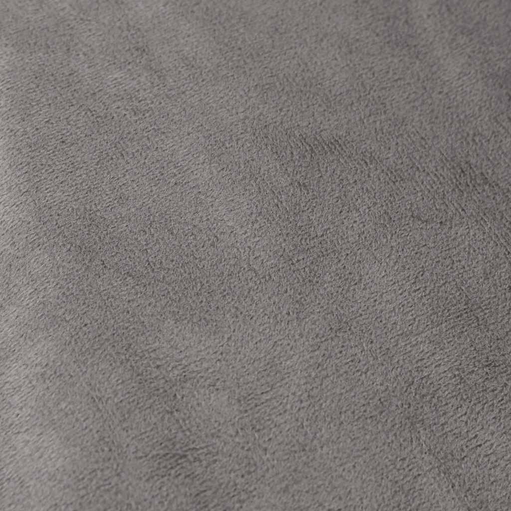 Coperta Ponderata con Copertura Grigio 200x225 cm 13 kg Tessuto 350835