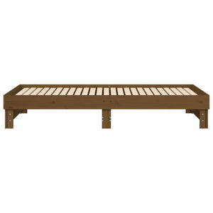 Dormeuse Estraibile Ambra 2x(100x200) cm Legno Massello di Pino