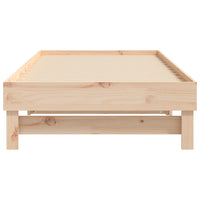 Dormeuse Estraibile 2x(90x190) cm Legno Massello di Pino 823389