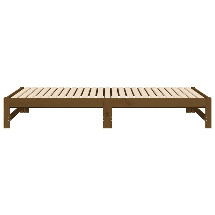 Dormeuse Estraibile Ambra 2x(80x200) cm Legno Massello di Pino 823412