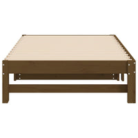 Dormeuse Estraibile Ambra 2x(90x190) cm Legno Massello di Pino 823417