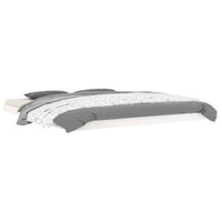 Giroletto senza Materasso Bianco 180x200 cm Legno Massello Pino 823430