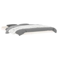 Giroletto Bianco 160x200 cm in Legno Massello di Pino cod mxl 65045