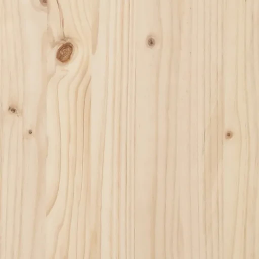 Giroletto senza Materasso-Struttura Letto 140x200 cm in Legno Massello di Pino