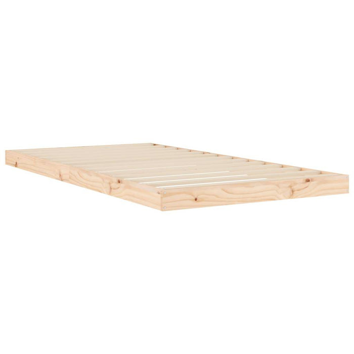 Giroletto senza Materasso 100x200 cm in Legno Massello di Pino 823454