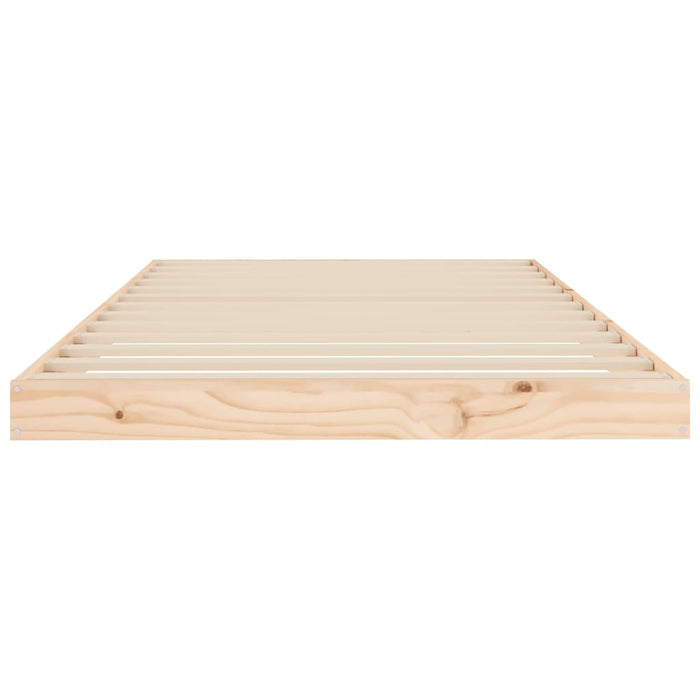 Giroletto senza Materasso 100x200 cm in Legno Massello di Pino 823454