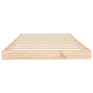 Giroletto senza Materasso 90x200 cm in Legno Massello di Pino 823459