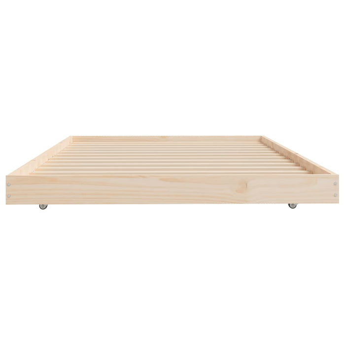 Giroletto senza Materasso 90x200 cm in Legno Massello di Pino 823494
