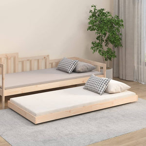Letto senza Materasso 90x190 cm in Legno Massello di Pino 823504