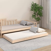 Letto senza Materasso 90x190 cm in Legno Massello di Pino 823504