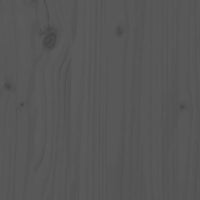 Credenza Grigia 83x41,5x100 cm in Legno Massello di Pino 823516