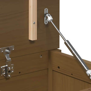 Contenitore Portaoggetti Ambra 110x50x45,5cm Massello di Pino 823542