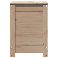 Contenitore Portaoggetti 60x32x45,5 cm Legno Massello Pino cod mxl 78189