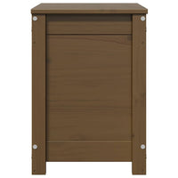 Contenitore Portaoggetti Ambra 60x32x45,5cm Legno Massello Pino 823547