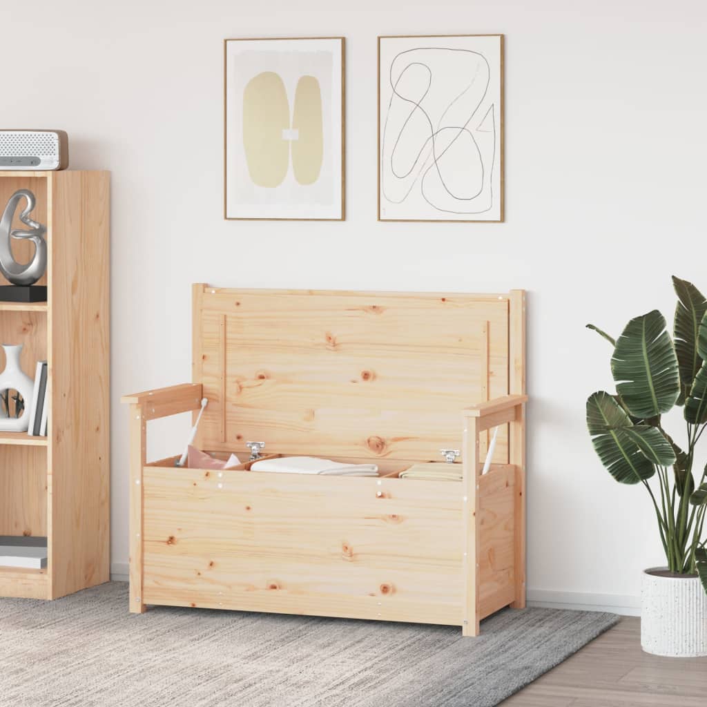 Panca 112,5x51,5x96,5 cm in Legno Massello di Pino 823559