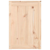 Contenitore per Bucato 44x44x66 cm Legno Massello Pino 823564