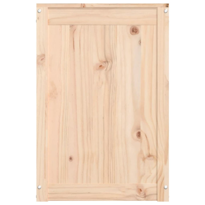 Contenitore per Bucato 44x44x66 cm Legno Massello Pino 823564