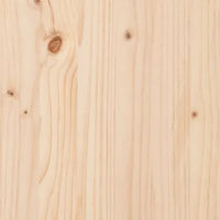 Contenitore Portaoggetti 59,5x36,5x33 cm Legno Massello Pino
