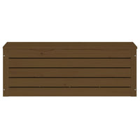 Contenitore Portaoggetti Ambra 89x36,5x33cm Legno Massello Pino 823622