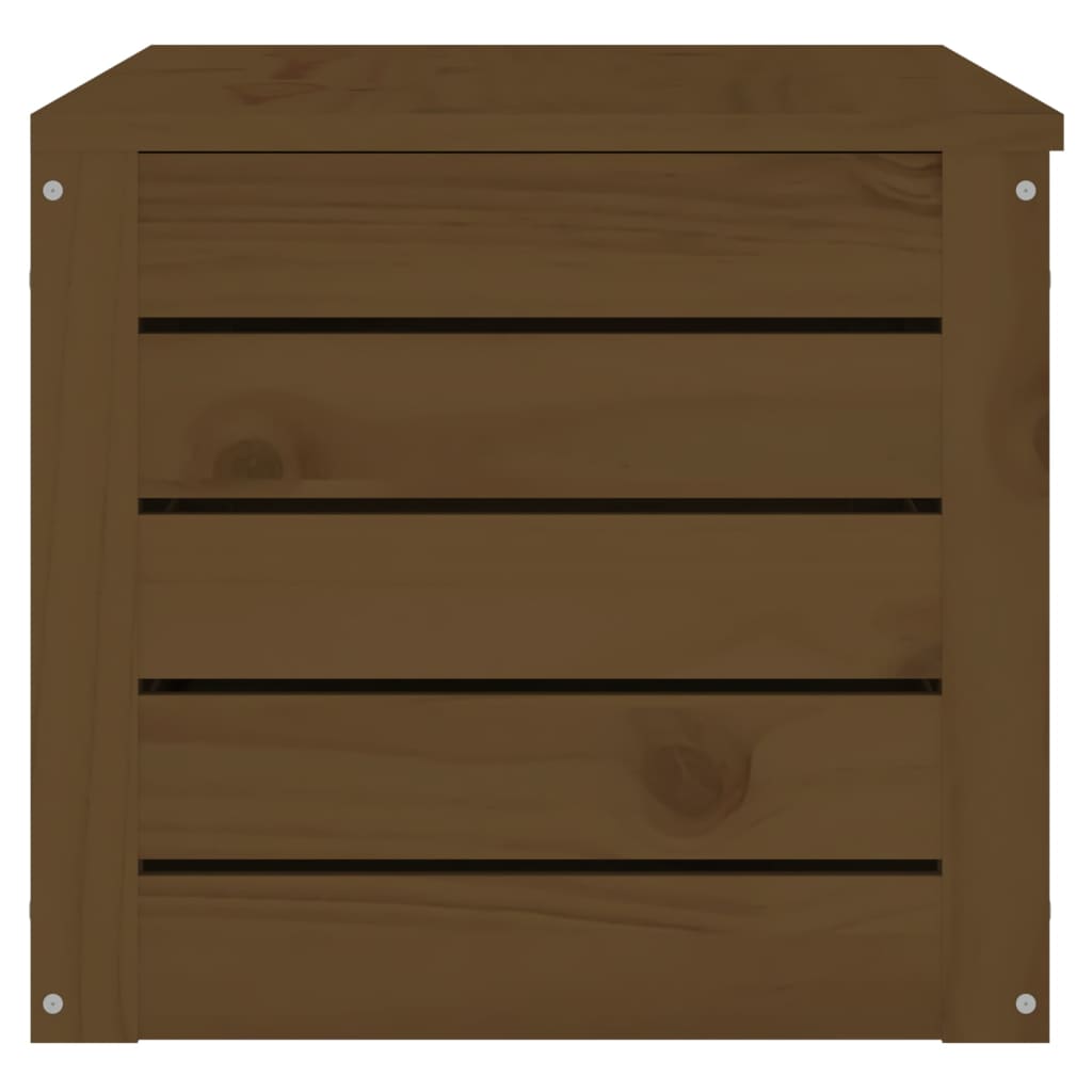 Contenitore Portaoggetti Ambra 89x36,5x33cm Legno Massello Pino 823622