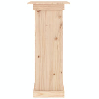 Portafiori-Supporto per Piante-Rastrelliera per Fiori 40x40x90 cm in Legno Massello di Pino