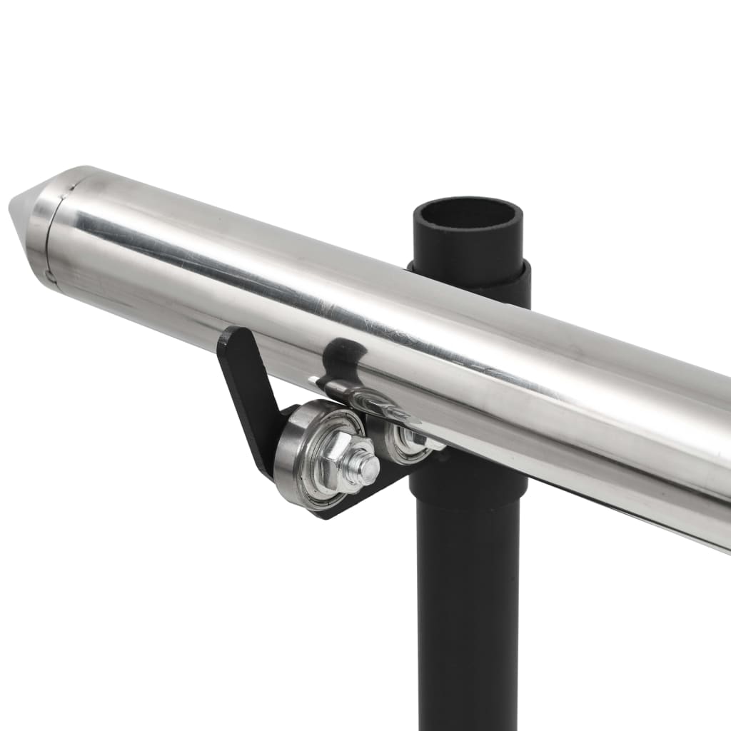 Griglia Automatica con Motore Acciaio Inox 150x46,5x82,5cm 319970