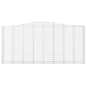 Cesto Gabbione ad Arco 400x50x180/200 cm Ferro Zincato cod mxl 50193