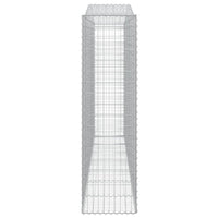 Cesto Gabbione ad Arco 400x50x180/200 cm Ferro Zincato cod mxl 50193
