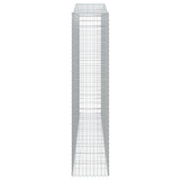 Cesto Gabbione ad Arco 400x50x220/240 cm Ferro Zincato cod mxl 50176