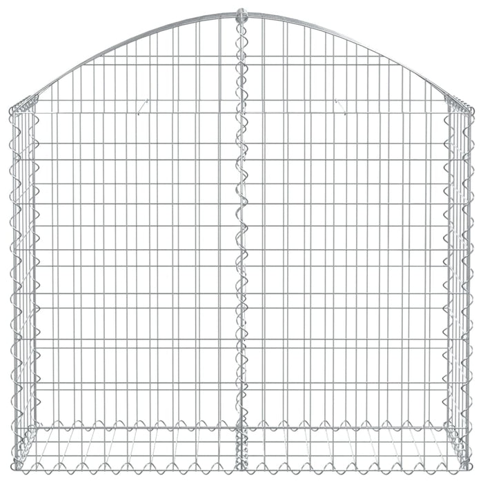 Cesto Gabbione ad Arco 100x30x80/100 cm Ferro Zincatocod mxl 97200